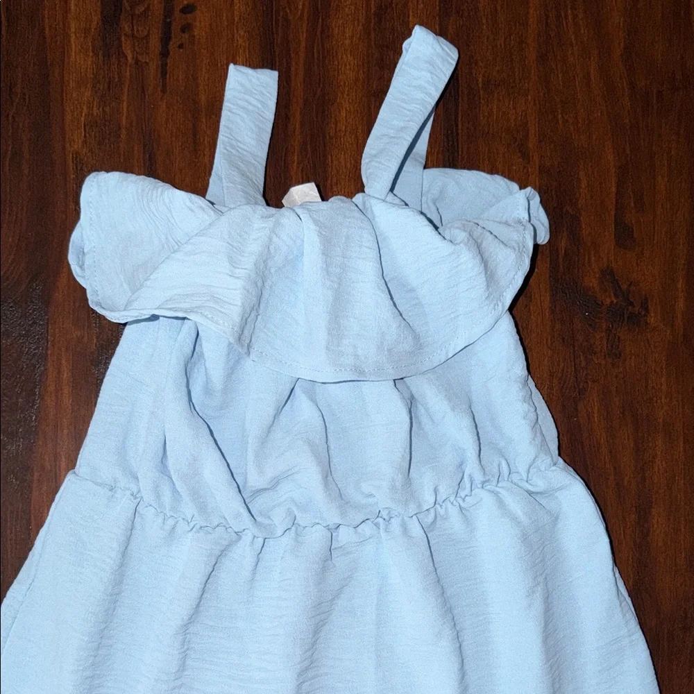 Girls Light Blue Dress
